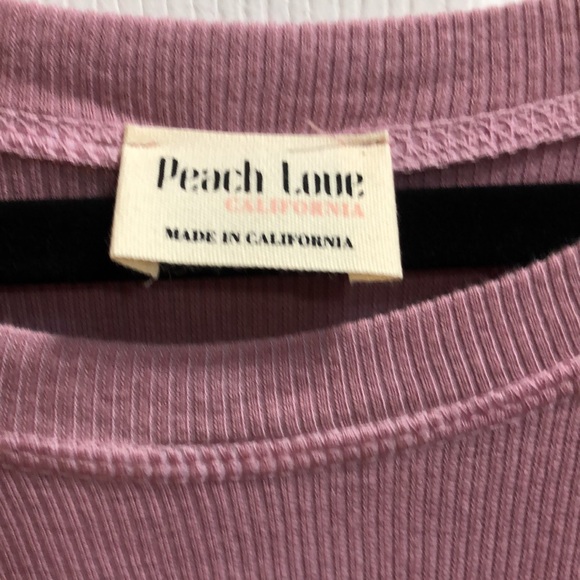Peach Love California Dye Top M - Picture 4 of 4